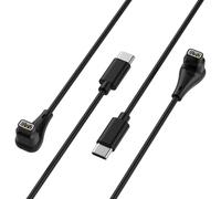 RuenTech Câble de charge pour Coros Nomad/Pace Pro, câble de charge USB de type C, câble de rechange pour Coros Nomad/Pace Pro, accessoires de montre intelligente (type C + type C)