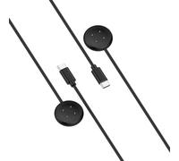 RuenTech Câble de charge pour Google Pixel Watch 2/Pixel Watch 3, câble de 3,3 m, câble de rechange de type C, câble de rechange pour Fitbit Ace LTE/Versa 4/Versa 3/Sense 2/Sense (noir + noir)