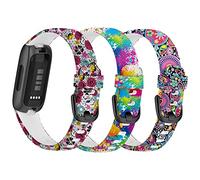 RuenTech Compatible avec Fitbit Inspire 3 bracelets de rechange en silicone souple coloré pour tracker d'activité Fitbit Inspire 3 pour homme et femme, size S