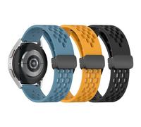 RuenTech Compatible avec OUKITEL BT10, BT12, BT13, BT20, BT80, BT101, BT103, bracelet de sport de 22 mm, en silicone souple, bracelet de rechange, pour hommes et femmes, Mittelgroße, Silicone, Pas de
