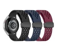 RuenTech Compatible avec OUKITEL BT10, BT12, BT13, BT20, BT80, BT101, BT103, bracelet de sport de 22 mm, en silicone souple, bracelet de rechange, pour hommes et femmes, Mittelgroße, Silicone, Pas de