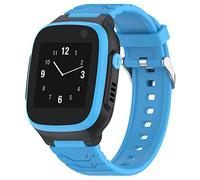 RuenTech Compatible avec Xplora Kidzi/XGO2/XGO3/X5 Play Bracelet de montre de sport en silicone souple pour montre connectée Xplora Kidzi/XGO2/XGO3/X5 Play, Mittelgroße, Silicone, Pas de gemme