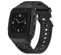 RuenTech Compatible avec Xplora Kidzi/XGO2/XGO3/X5 Play, bracelet de sport en silicone souple pour montre intelligente Xplora Kidzi/XGO2/XGO3/X5 Play, Mittelgroße, Métal, Pas de pierre précieuse