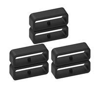 Ruentech Compatible pour Garmin Forerunner 935 Smartwatch accessoires Bracelet Silicone boucle gardien Faterner anneau fermoirs sécurisés