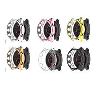 RuenTech Coque de protection compatible avec Garmin Forerunner 745 - Film de protection d'écran - En TPU - Anti-rayures (Couleur-6)