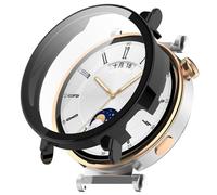 RuenTech Coque de protection compatible avec Huawei Watch GT4 41 mm, avec film de protection d'écran anti-rayures, protection en TPU souple pour Huawei GT 4 41 mm Accessoires (noir)