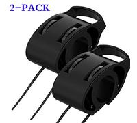 RuenTech Kit de Montage de vélo pour Montre Compatible avec Garmin Fenix/Forerunner/Vivoactive Noir, 2 pcs