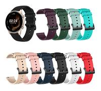 RuenTech Lot de 10 bracelets compatibles avec la montre intelligente Parsonver 22 mm - En silicone souple - Pour bracelet de montre Parsonver SR1 1,32"
