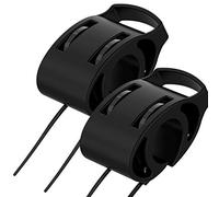 Ruentech Lot de 2 supports de vélo compatibles avec Garmin Fenix/Forerunner/Vivoactive Watch