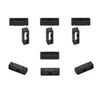 RuenTech Lot de 22 anneaux de fermeture compatibles avec Garmin Fenix 3/Fenix 3 Hr - Bracelet de montre de sport en silicone - Boucle sécurisée pour Fenix 3/Fenix 3