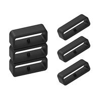 RuenTech Lot de 6 anneaux de fermeture en silicone de rechange compatibles avec Amazfit GTR 4/GTR 3/GTR 3 pro/GTR 2/2e Band Keeper Bague de fermeture pour Amazfit Cheetah/Cheetah Pro/Bip 6/Bip 5/Bip 5