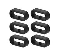 RuenTech Lot de 6 bracelets compatibles avec Vivomove Hr/Vivoactive 3/Forerunner 645/Forerunner 245/Fenix 5s 6s 7s Venu sq Instinct 2s Bracelet en silicone Fermeture Anneau Loop Hoop Clasp Accessoires