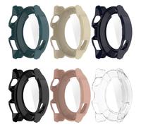 RuenTech Lot de 6 coques de protection rigides compatibles avec Coros Nomad, PC avec film blindé, accessoires de protection anti-rayures