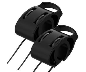 RuenTech Support de guidon de vélo pour Suunto Race/Verical/5 Peak/9 Peak/9 Peak Pro, kit de support de vélo pour montres de sport GPS Suunto (noir + noir)