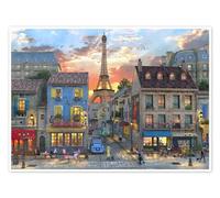 Rues de Paris Poster de Dominic Davison 70 x 50 cm Tableaux Décoration murale