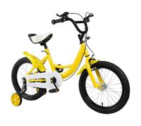 RUETERY Vélo pour enfant de 16 pouces, avec roues stabilisatrices et béquille, hauteur réglable, pour garçons et filles, de 5 à 8 ans.