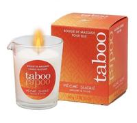 Ruf - Bougie de Massage Taboo Péché Sucré pour elle - 60g