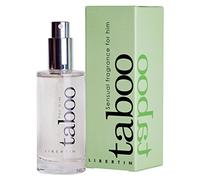 RUF Taboo LIBERTIN Sensual Fragrance For Him Eau de Toilette aux phéromones pour homme 50 ml