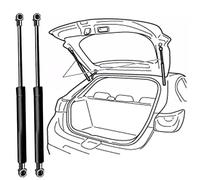 RUFD 2Pcs Verin Hydraulique de Coffre, Vérins à Gaz pour Citroen C4 I Sedan 2006-2011(OEM:9653005880)-31.4cm, Ressort à Gaz d'accessoires Remplaçables de Voiture