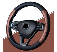 RUFD Caches de Volant pour Mercedes-Benz S-Klasse Sedan W221 V221 W222 V222 X222 VV222 W223, 15"/Environ 38cm Couvre Volant Voiture Simili Cuir Antidérapant Respirant,E Coffee