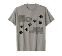 Ruff Day Wuff Said Cadeau Humoristique pour promeneur de Chien T-Shirt