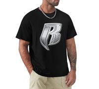 Ruff Ryders Rap Hip Hop Group Music Logo Men's Tee T Shirt Black L