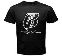 Ruff Ryders Rap Hip Hop Music Underground Men's Black T-Shirt Black L