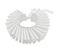 Ruffle Collar, Dog Neck Ruffle Collar, 8.66x8.66x1.97 inches Elizabethan Renaissance Style, Comfortable Cat Photography Prop, Adjustable Pet Ruffled Neckline for Small, Medium Pets