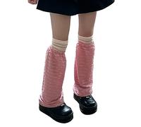 Ruffle Les Jambes Minces Fines Poussées Longues Chauffe-chaussures Boots Stockings Struite Knee Sleeve Womens Leg Gnee High