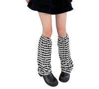 Ruffle Les Jambes Minces Fines Poussées Longues Chauffe-chaussures Boots Stockings Struite Knee Sleeve Womens Leg Gnee High