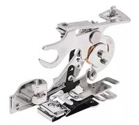 Ruffler Presseur pour machine à coudre domestique (canne basse) compatible avec Singer, Alpha, Brother, Elna, Sigma, Juki et plus