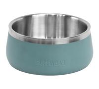 Ruffwear Basecamp Gamelle en acier inoxydable pour chien, légère et portable pour friandises pour chien, nourriture et eau, antidérapante et passe au lave-vaisselle, récipient anti-déversement, vert