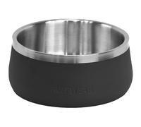 Ruffwear Basecamp Gamelle en acier inoxydable pour chien, légère et portable pour friandises pour chien, nourriture et eau, antidérapante et passe au lave-vaisselle, récipient anti-déversement, gris