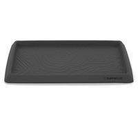 Ruffwear, Basecamp Tapis de nourriture pour chien, 52,1 x 31,8 cm, gris | Tapis en silicone imperméable avec bords surélevés pour éviter les déversements, set de table antidérapant pour gamelle pour