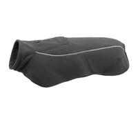 Ruffwear, Climate Changer - Gilet d'hiver léger et chaud pour chien avec coupe réglable, boucles à dégagement rapide, bordure réfléchissante et compatibilité harnais, gris basalte, taille S