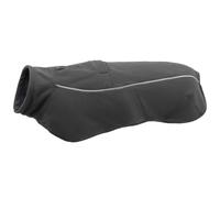 Ruffwear, Climate Changer Gilet d'hiver léger et chaud pour chien avec coupe réglable, boucles à dégagement rapide, bordure réfléchissante et compatibilité harnais, gris basalte, taille XL