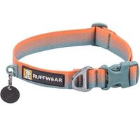 RUFFWEAR Collier pour Chien Front Range, Sangle Tubelok résistante, Anneau de Fixation en Aluminium et Boucle à Ouverture latérale, élégant et Durable Spring Fade 14"-20"