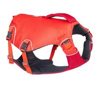 Ruffwear Confluence Gilet de Sauvetage pour Chien, Harnais de sécurité et Dispositif de flottaison pour Chien XX-Small, 2 poignées d'assistance, Aide à la Natation, Orange Tangelo, Taille XXS
