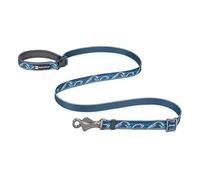 RUFFWEAR Crag EX Dog Lead, Extendable Premium Dog Leash, Comfortable Hand Held Or Waist Worn Options, Lightweight & Portable with Integrated Reflectivity, Pet Accessories for Dog Walks, Midnight Wave