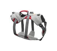 Ruffwear Harnais d’Escalade pour Chien, Chien de Grande à très Grande Taille, Ajustement sur Mesure, Taille L/XL, Gris (Cloudburst Grey), Harnais Doubleback