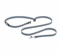 RUFFWEAR Flagline Laisse pour Chien Multi-Usage Mains Libres sans Traction Légère, réglable et Robuste, Anti-enchevêtrement, pour la Promenade et Le Dressage du Chien, 1,9 m, Gris Basalte