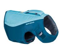 RUFFWEAR Float Coat Veste de flottaison pour Chien, Gilet Flottant pour Chien pour la Natation, Le canotage, Les Sports Nautiques, Deep Blue, L