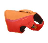 RUFFWEAR Float Coat Veste de flottaison pour Chien, Gilet Flottant pour Chien pour la Natation, Le canotage, Les Sports Nautiques, Red Sumac, XXS