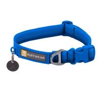 RUFFWEAR Collier pour Chien Front Range, Sangle Tubelok résistante, Anneau de Fixation en Aluminium et Boucle à Ouverture latérale, élégant et Durable Blue Pool 20"-26"