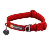 RUFFWEAR Collier pour Chien Front Range, Sangle Tubelok résistante, Anneau de Fixation en Aluminium et Boucle à Ouverture latérale, élégant et Durable Red Canyon 20"-26"