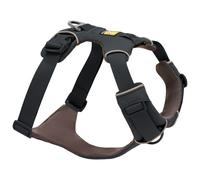 RUFFWEAR Harnais Avant pour Chien - Harnais rembourré réfléchissant Anti-Traction Basalt Gray X-Small
