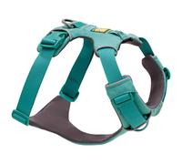 RUFFWEAR Harnais Avant pour Chien - Harnais rembourré réfléchissant Anti-Traction River Rock Green XX-Small
