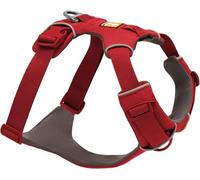 RUFFWEAR Harnais Avant pour Chien - Harnais rembourré réfléchissant Anti-Traction Red Canyon Medium