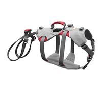 Ruffwear Harnais pour chien Doubleback – Ajustement sur mesure L/XL Gris (Cloudburst Grey)