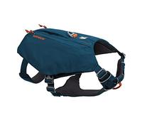 RUFFWEAR Harnais pour Chien de Tous Les Jours avec Poches, Switchbak Harness, Confort Tout au Long de la journée avec Poches intégrées pour Les randonnées de Courte journée, Blue Moon